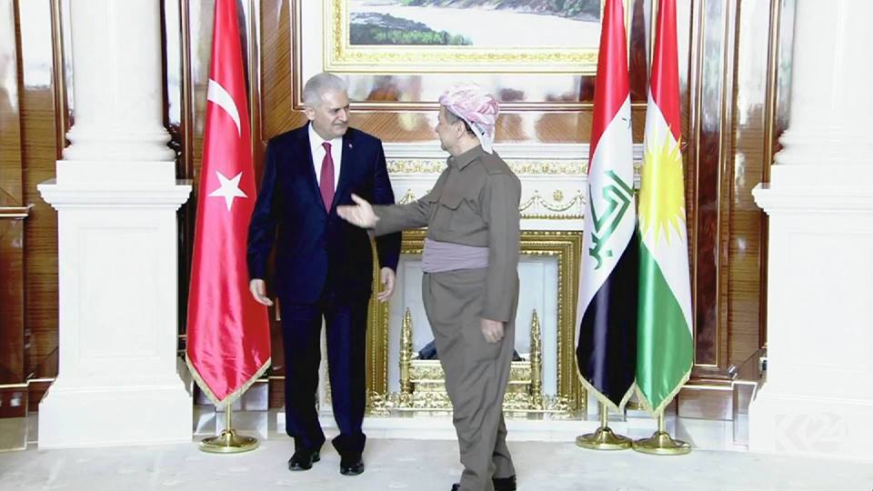 بارزانی و یڵدرم پرسه‌ هاوبه‌شه‌كانی نێوان هه‌رێمی كوردستان و توركیا تاوتوێ ده‌كه‌ن